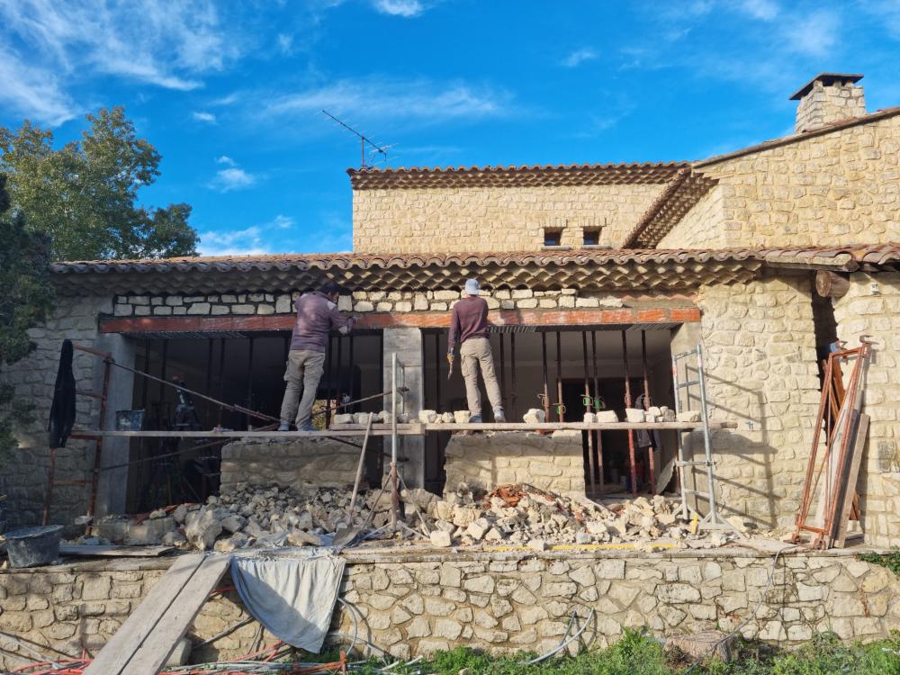 Rénovation-ouverture